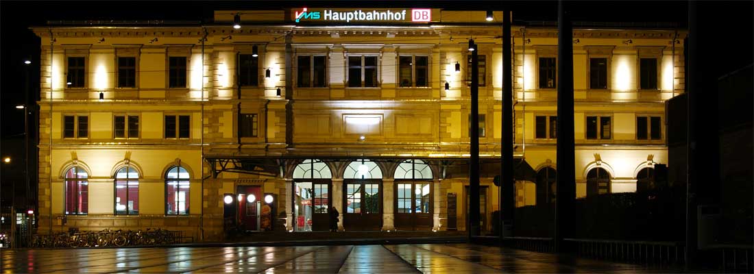 Chemnitzer Hauptbahnhof beim Fotokurs Chemnitz